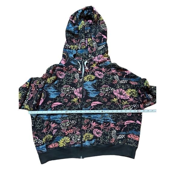 Free People No Talking Hoodie Flamingo sz XS - Picture 6 of 8
